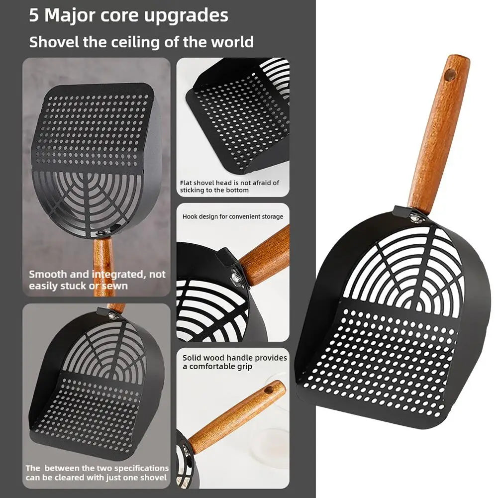 PurrifyTM Steel Cat Litter Scoop