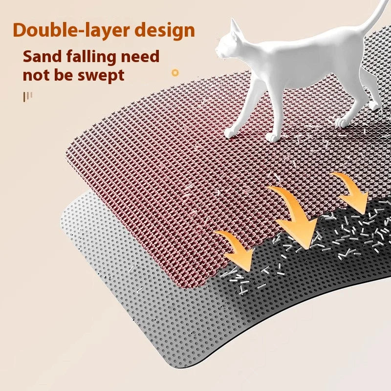 PurrifyTM Honeycomb Extra Large Litter Mat