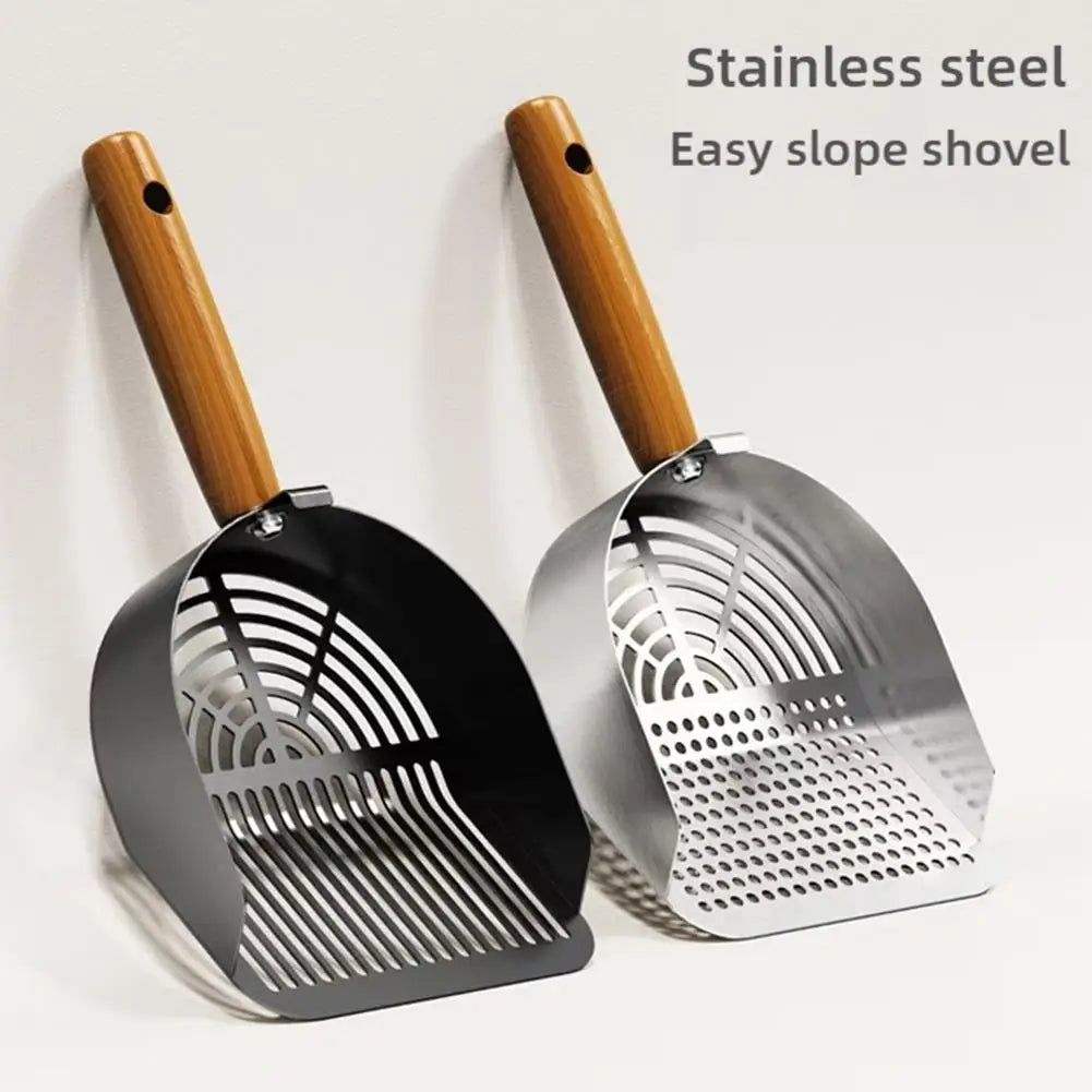PurrifyTM Steel Cat Litter Scoop