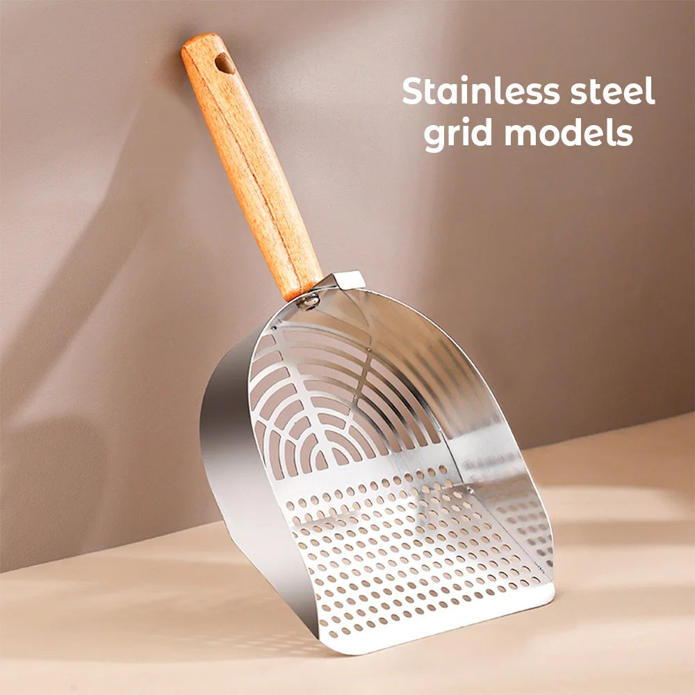 PurrifyTM Steel Cat Litter Scoop