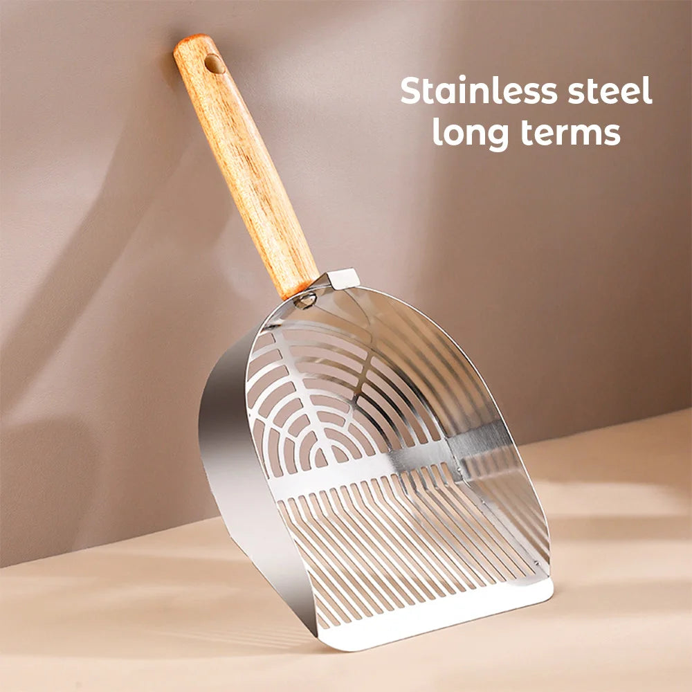 PurrifyTM Steel Cat Litter Scoop